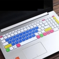 Laptop-Tastaturfolie Vollstaubabdeckung 15,6 Zoll 14 Schutzhülle Pink Farbe Rosa