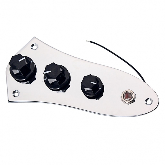 Pre-Wired Loaded Control Plate mit 3-Wege-Schalter & Lautstärkeregler für JB Bass Gitarre