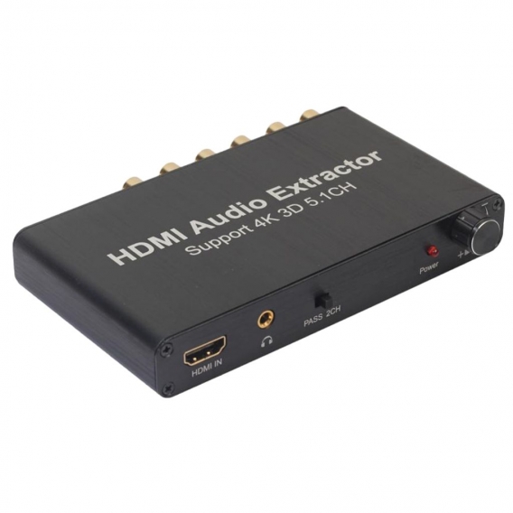 HDMI Audio Extractor Unterstützung 5.1ch 4k 3D HDMI Audio Splitter Adapter