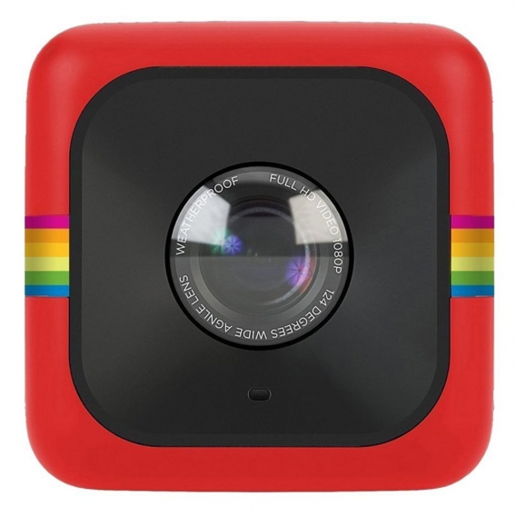 Polaroid Cube Plus Wifi Action Kamera rot