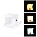 PULUZ Mini Folding Lightbox Fotografie Fotostudio LEDs Panel Light Softbox Foto Hintergrund Kit