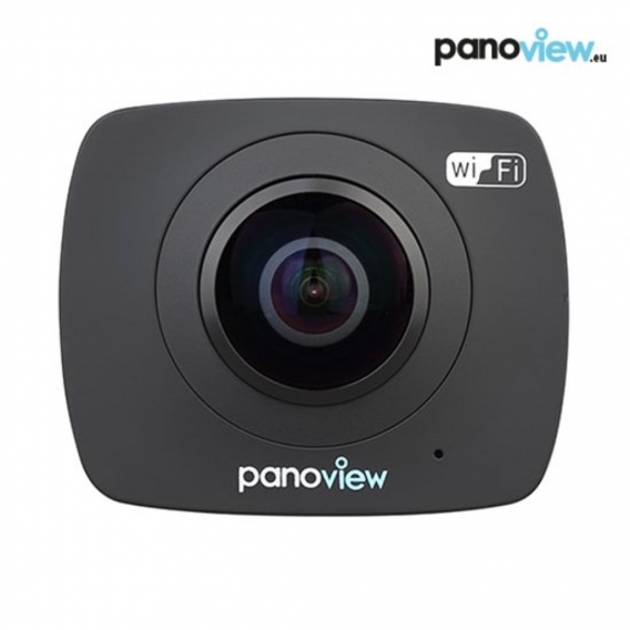 Panoview 360 16 Megapixel Full HD-Action-Kamera, 6,6 cm (2,6 Zoll) Display, WLAN, Speicherkarte, Smartphone-Steuerung