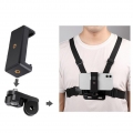 Telefon Action Kamera Körper Chest Mount Harness Strap Handy Halter für Action Sport Kamera Handy Schießen