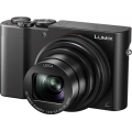 Panasonic Lumix DMC-TZ101EGK Digitalkamera, 20,1 Megapixel, 10x opt. Zoom, 3 Zoll Display, 4K 25p Video, Sucher, schwarz