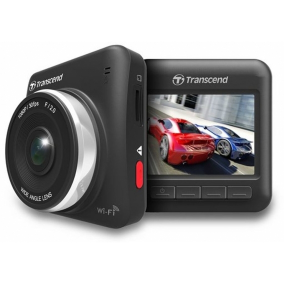 Transcend Drivepro 200 3 Megapixel Full HD Actionkamera, 1/2'' CMOS-Sensor, 2,4 Zoll (6,1 cm) Display, WLAN