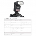 Godox V350F kompakte Groesse 2.4G Wireless Speedlite Master / Slave-Kamera Blitz TTL 1 / 8000s HSS Eingebaute 2000mAh Li-Ion Akk