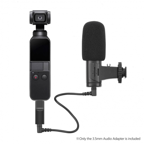 Kamera Mikrofon Audio Adapter Konverter Typ C auf 3,5 mm fš¹r den Anschluss eines externen Mikrofons Kompatibel mit DJI Osmo Poc