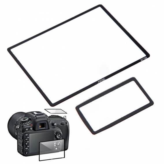 Fotga Professionelle LCD optisches Glas-Schirm-Schutz fš¹r Nikon D7100 DSLR Kamera