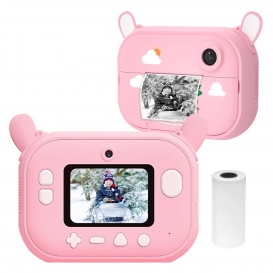 More about 1080P HD Mini Kinderkamera Tragbare digitale Sofortbildkamera & Fotodrucker fuer Kinder inklusive 1 Rolle Druckpapier 8G TF-Kart