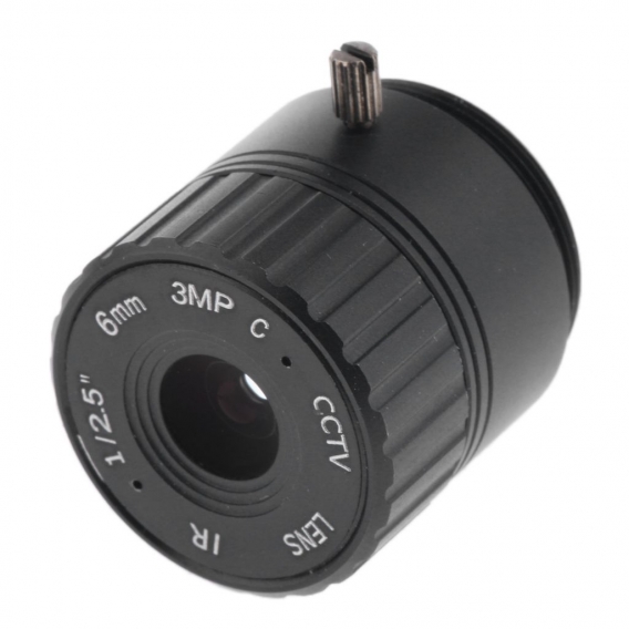 6mm 3mp F2.4 1/2,5\'\' Fixed Objektiv CS Halterung für Sicherheit Überwachungskamera