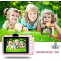 Kinderkamera, Digitale Kamera Bildschirm 3,5 Zoll Bildschirm 32G Speicherkartenband Kartenleser, Weihnachten Neujahr Geburtstag 