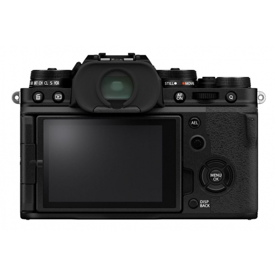 Fujifilm X T4, 26,1 MP, 6240 x 4160 Pixel, X-Trans CMOS 4, 4K Ultra HD, Touchscreen, Schwarz