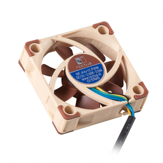 Creality Noctua NF-A4x10 PWM 40 mm x 10 mm leiser, leiser Lüfter 12 V 3-poliger Premium-Lüfter für den Mini-3D-Drucker CR-10 S4 