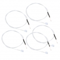 Aibecy 5pcs NTC 3950 Thermistor Sensor 100K Ohm mit 0,5 Meter Kabel und Stiftkopf Kompatibel mit Anet ET4 ET4X ET4PRO 3D Drucker