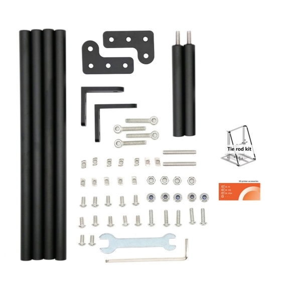 Upgrade von 3D-Druckerteilen, die das Zugstangen-Kit unterstützen, kompatibel mit Creality 3D CR-10 / CR-10S / CR-10 S4 / CR-10 