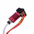 Aiebcy MK8 Assembled Extruder Hotend Kit with Aluminum Heating Block 0.4mm Nozzle Heater Wire Thermistor PTFE Tube Pneumatic Con