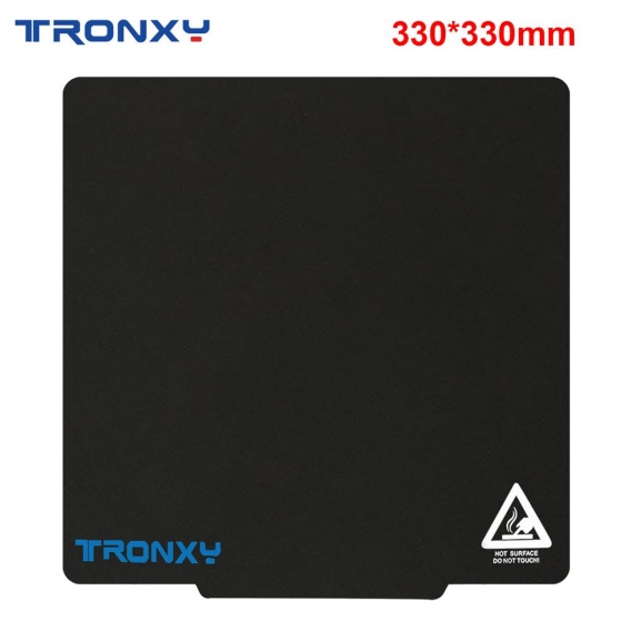 Tronxy Magnetic Build Oberflächenplatte Sticker Pad Ultra-Flexible Abnehmbare 330 * 330 mm Kompatibel mit 330 mm 3D-Drucker Hotb