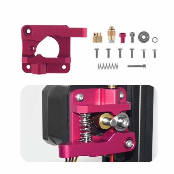 Aibecy MK8 Extruder Verbessertes Ersatz-Metallblock-Remote-Drive-Feed-Extruder-Kit für 1,75 mm Filament für Creality Ender 3 CR-