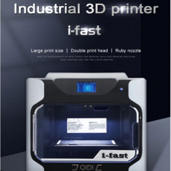 QIDI TECHNOLOGY i-FAST 3D-Drucker Industriequalität Dual Extruder 330x250x320mm (EU)