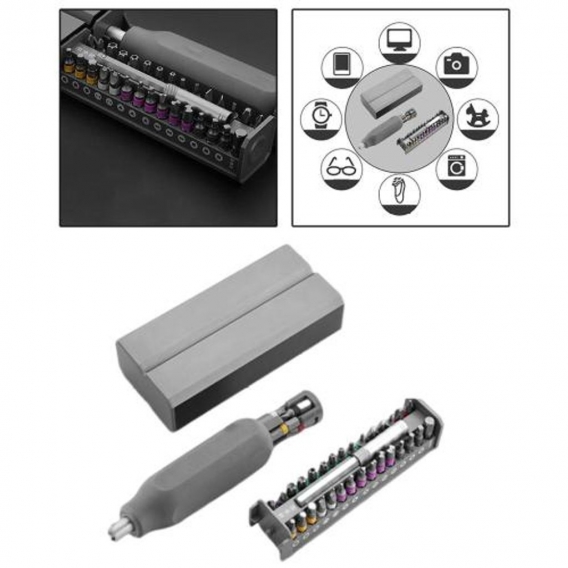 Präzisions-Schraubendreher-Bits-Kits Handwerkzeuge Magnetische Mini-Profi-Steckschlüssel für elektronische Smartphone-Schmuckpfl