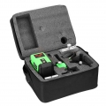 KKmoon Multifunktionales 3D 12 Linien Laser Level Tool Vertikale horizontale Linien mit Selbstnivellierungsfunktion