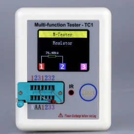 More about Bunte Anzeige Transistor multifunktionale TFT Backlight Didoe Triode Kapazitiv Widerstand Detektor Induktivitaet MOSFET NPN PNP 