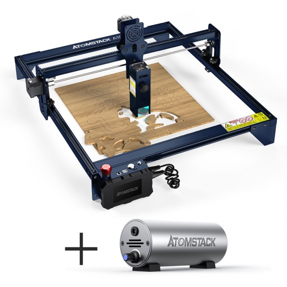 S10 Pro/X7 Pro/A10 Pro ATOMSTAC K Graviermaschinen 50W CNC DIY maschine,410 * 400 mm+Atomstack Air Assist System