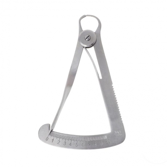 AcserGery Top Dental Gauge Caliper Zahnarztwerkzeuge Dental Caliper For Metal/Wax Dental Lab Tool