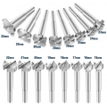 AcserGery 16 Stück Holzbearbeitungsbohrer, Hartmetall-Holzbearbeitungsschneider/Holzbearbeitungsbohrer/Holzscharnierlochschneide