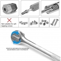 AcserGery Universal-Steckschlüssel 7-19 mm. Hochwertiges Chrom-Vanadium. Multifunktionales Handwerkzeug Schraubenschlüssel Adapt