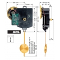 Funkpendelwerk FW mit Schlag von Selva – Ideal als Ersatz-Uhrwerk mit vollelektronischem besonders kräftigem Schlag. 3 wählbare 