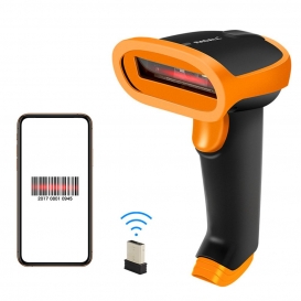 More about Drahtloser 2,4 G 1D-Barcode-Scanner Handheld-USB-Kabel-Barcode-Lesegeraet Manuelle Trigger-Scanning-Unterstuetzung Papiercode / 