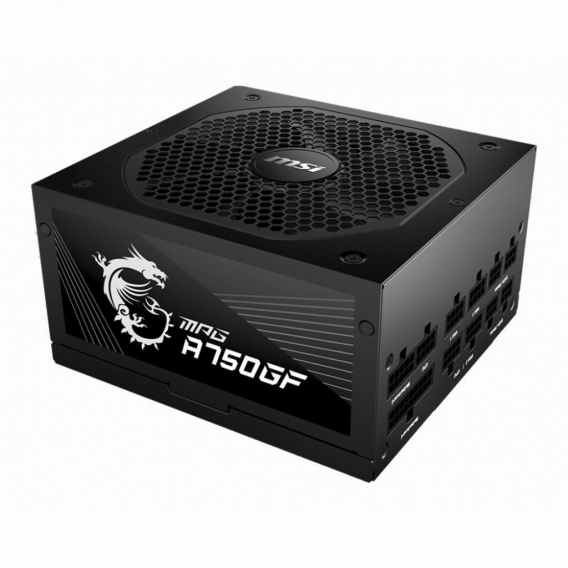 MSI MPG A750GF - 750 W - 100 - 240 V - 47 - 63 Hz - 10 A - 5 A - Aktiv