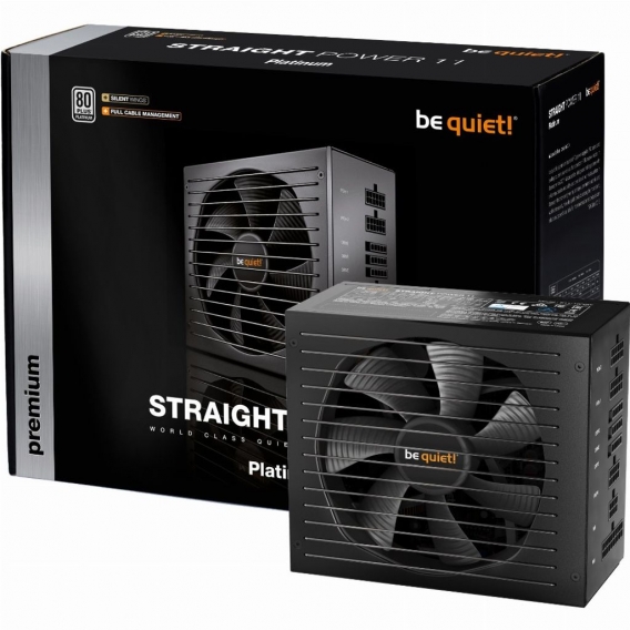 Be Quiet! Straight Power 11 650W Platinum - 650 W - 100 - 240 V - 720 W - 50/60 Hz - 8/4 A - Aktiv