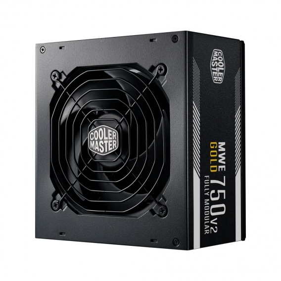 Cooler Master MWE Gold 750 - V2 - 750 W - 90 -264 V - 47 - 63 Hz - 5 - 10 A - Aktiv - 100 W