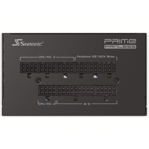 Seasonic Netzteil 500W Prime PX-500 Fanless 80+Platin - PC-/Server Netzteil - ATX