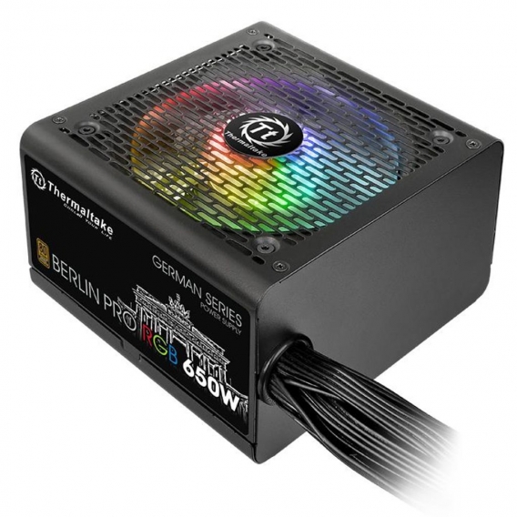 Thermaltake Berlin Pro RGB - 650 W - 100 - 240 V - 780 W - 50 - 60 Hz - 12 A - Aktiv