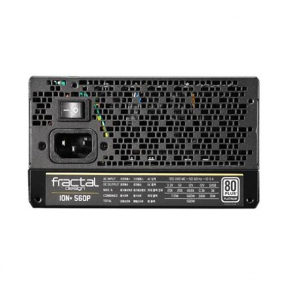 Fractal Design Ion+ Platinum - 560 W - 100 - 240 V - 50/60 Hz - 5 - 10 A - Aktiv - 110 W