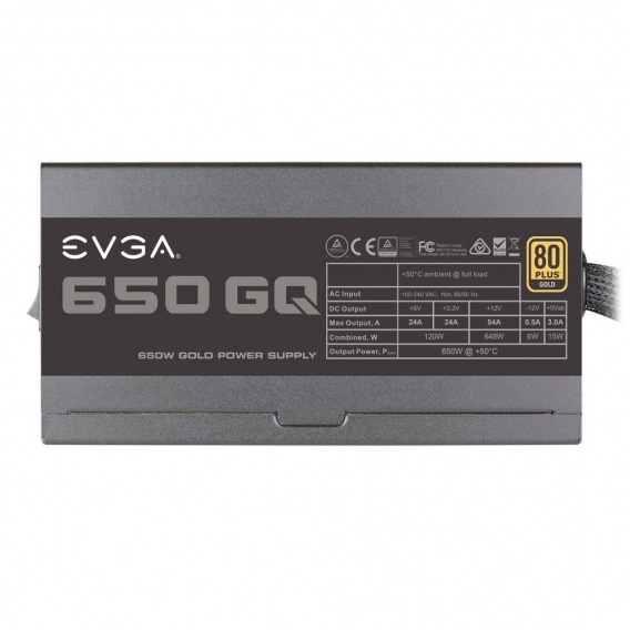 EVGA 650W SuperNOVA 650 GQ Modular (80+Gold)