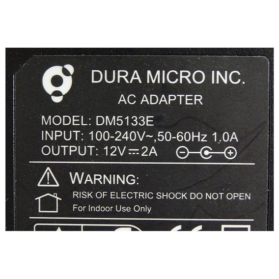 Dura Micro Steckernetzteil DM5133E, 12V, 2A, Rundstecker 5,5mm. ID27191