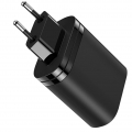 Ladegerät Power Delivery 36W USB-C Netzteil mit QC3.0 Quick Charging Mini Dual Port Wandladegerät Schnellladegerät Kompatibel mi