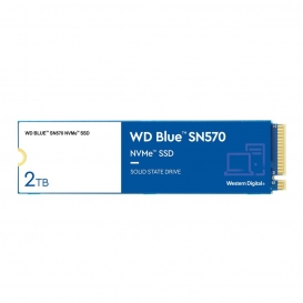 More about Western Digital Blue SN570 NVMe 2 TB SSD Festplatte, Farbe:Blau