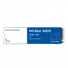 More about Western Digital Blue SN570 NVMe 1 TB SSD Festplatte, Farbe:Blau