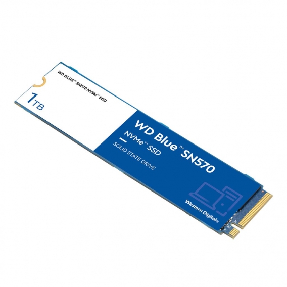 Western Digital Blue SN570 NVMe 1 TB SSD Festplatte, Farbe:Blau