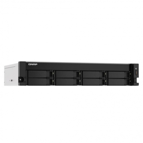 QNAP TS-873AEU-4G, NAS, Rack (2U), Ryzen Embedded, V1500B, Schwarz