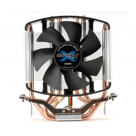 More about Zalman CNPS5X Performa, Kühler, 9,2 cm, 1400 RPM, 2800 RPM, 32 dB, Schwarz, Silber