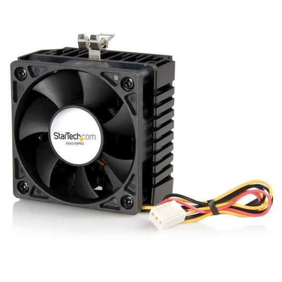 StarTech.com Socket 7/370 CPU Cooler with 2cm fan, Schwarz, 136 g, 58 x 58 x 20 mm, 4000 RPM