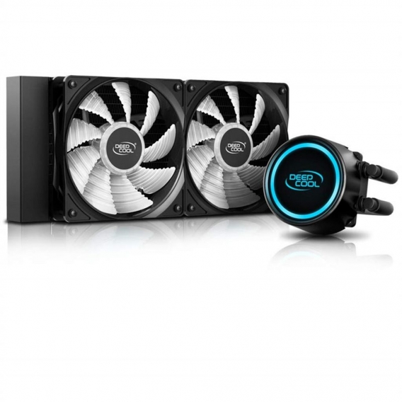 Deepcool Flüssiger CPU-Kühler GAMMAXX L240T BLAU