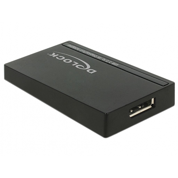 Delock 62581 - Micro USB 3.0 B - Displayport - Weiblich/Weiblich - Schwarz