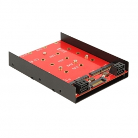 More about Delock Konverter - 4 x SATA, 7 Pin (M) - 1 x SATA, 15 Pin